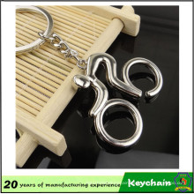 Custom Design Metal Bicycle Keyring